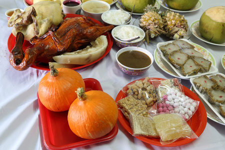 中国农历新年文化的各种食物
