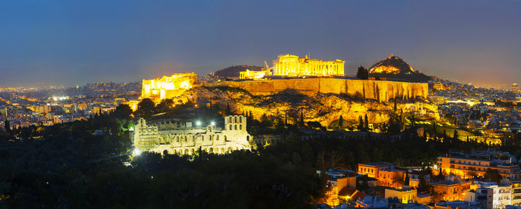 雅典的卫城的风景区简介