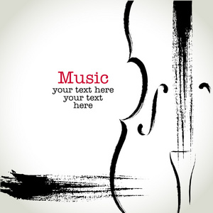 grunge 绘图大提琴与笔触与中国绘画为蛇年蛇抽象油画图抽象油画图