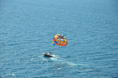 暑假和 travel.parasailing