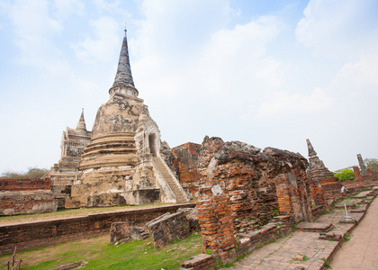 扫管笏 phra si sanphet 在大城府的视图