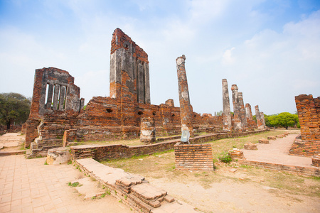 扫管笏 phra si sanphet 在大城府的视图