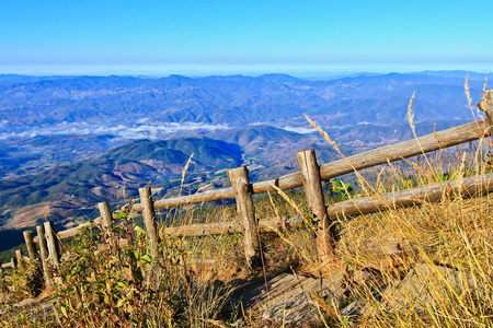 在茵他侬国家公园的山