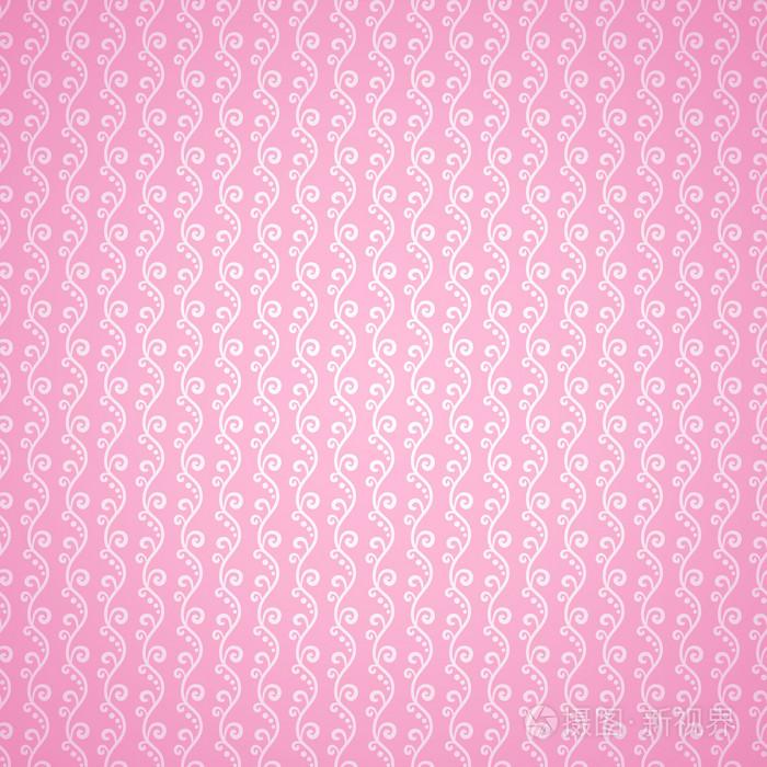 粉红色的布纹理背景.你的爱的矢量图