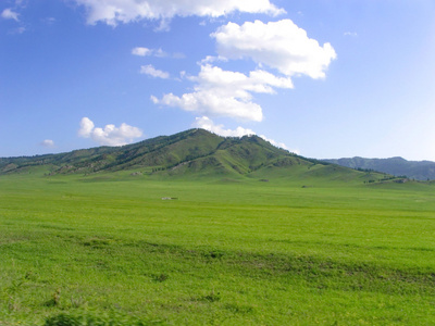 山脉的阿尔泰山