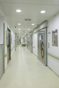 医院紧急情况和手术走廊