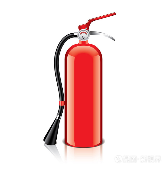 灭火器矢量图