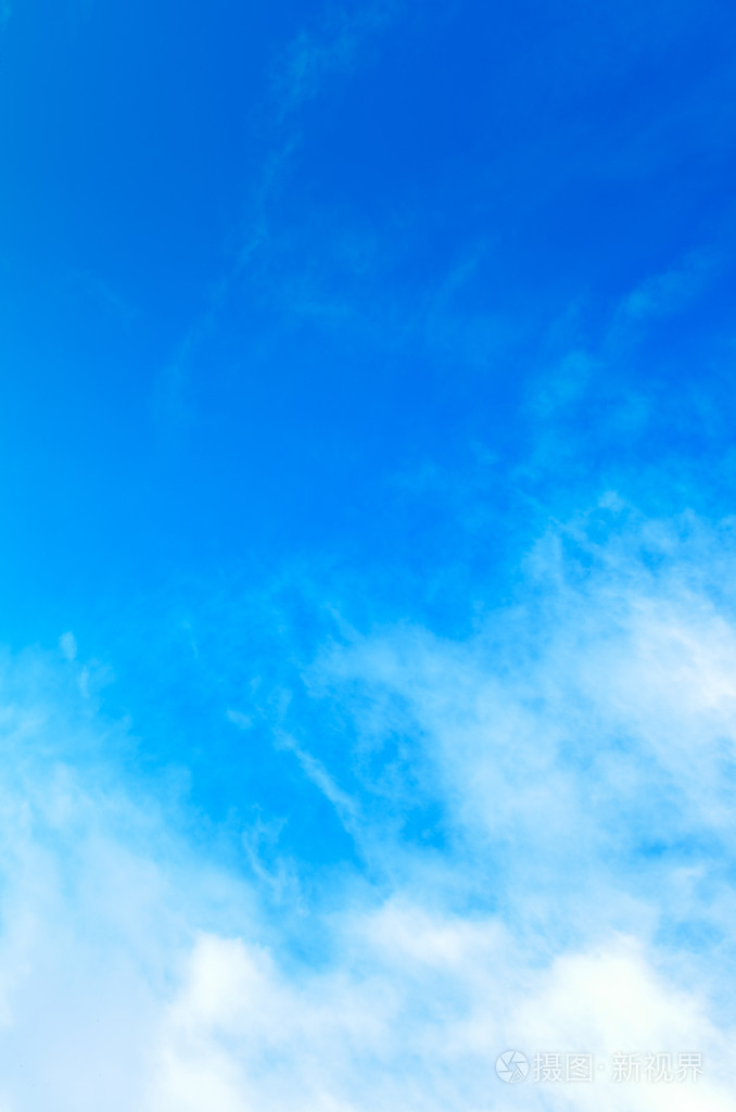 蓝蓝的天空云