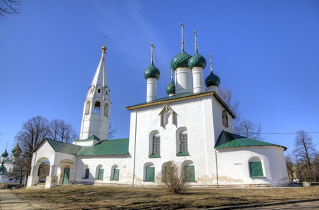 圣尼古拉斯教堂。雅罗斯拉夫尔俄罗斯