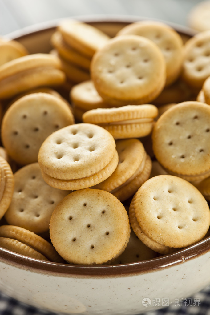 健康的花生酱夹心饼干照片-正版商用图片1fd6po-摄图新视界