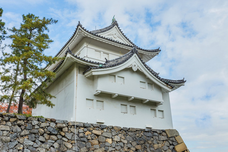 在名古屋城东南角楼