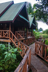 水面在北碧府的小屋