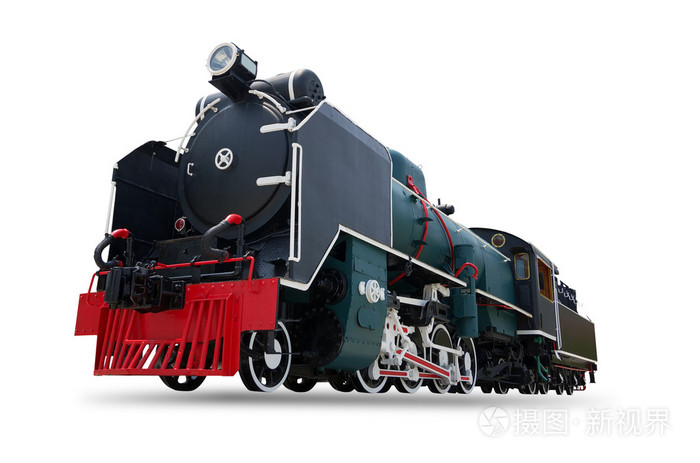 孤立的古代火车