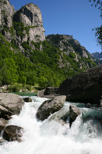 山地景观山区河流