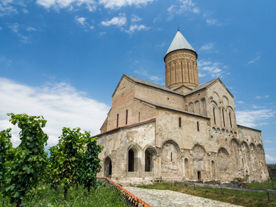 在 kakheti 地区的 alaverdi 大教堂