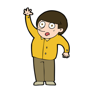 问权限卡通人询问问题照片