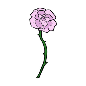 玫瑰纹身卡通