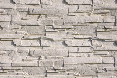 白色熔砖仿石头照片