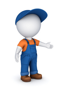 整体的工作服图片