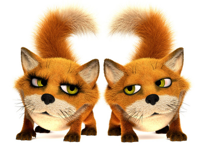 动情的 foxs