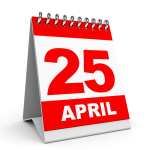 十五届日历.4 月 25 日照片