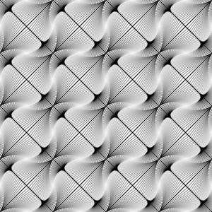 设计无缝的条纹对角几何模式