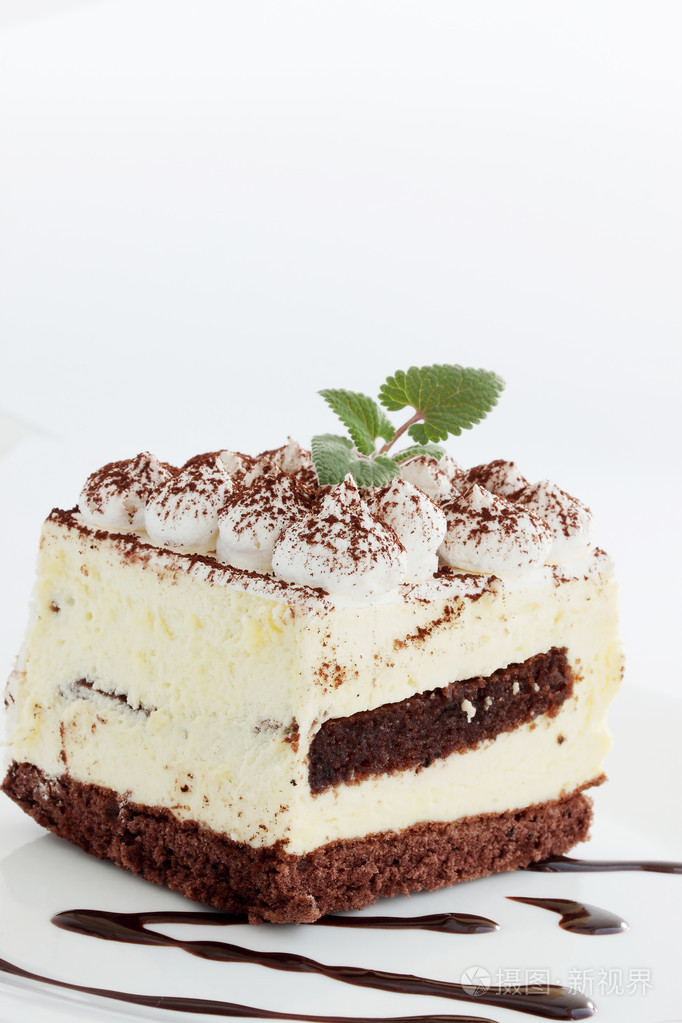 与薄荷的提拉米苏