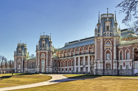 tsaritsyno 公园莫斯科