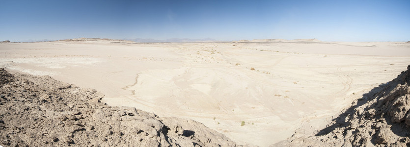 洛基山边坡在沙漠里