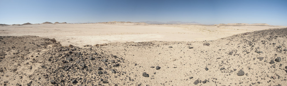 洛基山边坡在沙漠里