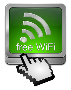 免费无线 wifi 无线局域网按钮使用光标