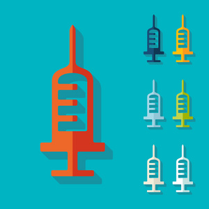 平面设计 注射器