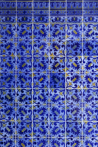 葡萄牙瓷砖的细节