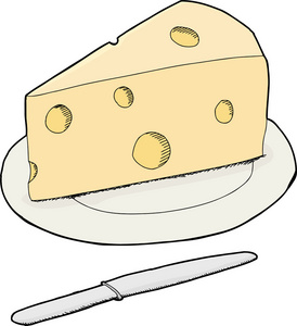 孤立的瑞士奶酪
