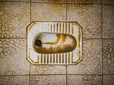 马桶脏恶心和脏马桶照片