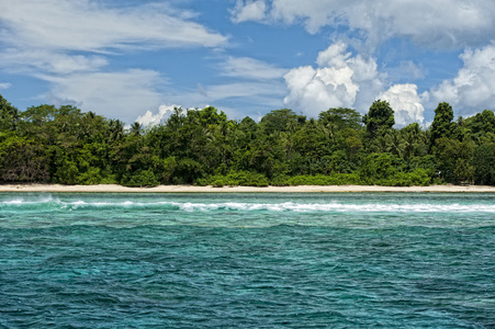 siladen 绿松石的热带天堂岛