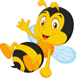 蜜蜂挥手