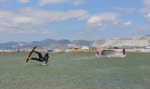 风筝冲浪