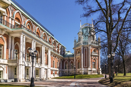 tsaritsyno 公园莫斯科