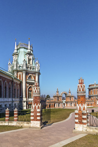 tsaritsyno 公园莫斯科