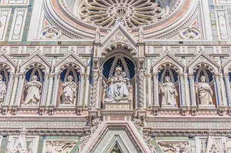 大教堂 di santa maria del fiore 在佛罗伦萨，意大利