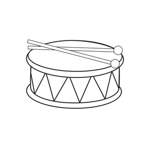 小军鼓和鼓槌图片-小军鼓和鼓槌素材-小军鼓和鼓槌插画-摄图新视界