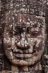 戎寺，吴哥，柬埔寨的脸