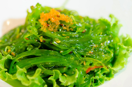 日本海藻沙拉照片