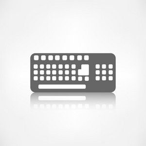 计算机键盘 web 图标