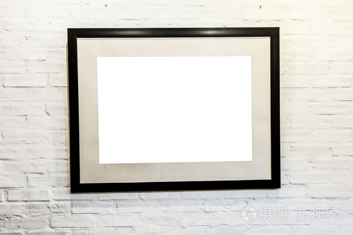 黑框空白空间