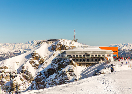 酒店在滑雪度假村加施土地萨尔茨堡，奥地利阿尔卑斯山