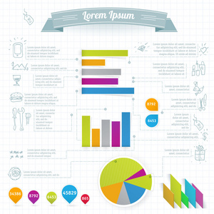本文信息图表设计元素