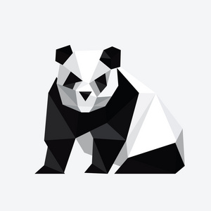 折纸熊猫熊