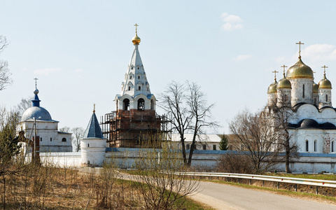 莫扎伊斯克，俄罗斯的 luzhetsky 修道院